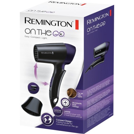 Remington D2400 Hair Dryer - Powerful, Lightweight & Fast Drying for Salon-Quality Results!